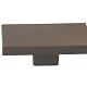 PVC afdekdop t.b.v. H-gleufpaal, kwartsgrijs RAL7039