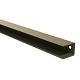 Stalen afdekkap met structuur poedercoating t.b.v. H-gleufpaal, 4,5 x 3,7 x 224 cm, kwartsgrijs RAL7