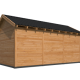 Overkapping Hamar L Type 7 Douglas gedroogd potdekselplank blank – luxe buitenverblijf met natuurlij