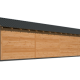Overkapping Hamar XL Type 10 Douglas gedroogd potdekselplank blank – ruime en luxe buitenoverkapping