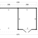 Overkapping Hamar XL Type 3 Douglas gedroogd potdekselplank blank – ruime en luxe buitenoverkapping