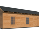 Tuinhuis Hamar XL Type 8 Douglas gedroogd potdekselplank blank – duurzaam en stijlvol buitenverblijf