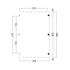 Kapschuur Billund XL uitbreidingsset Red Class Wood 300 x 460 cm – extra uitbreiding voor uw kapschu