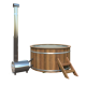 Hottub met externe RVS kachel Ø180 cm Thermowood