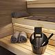Sauna accessoire Harvia door Luhta saunakussen 22,0 x 40,0 cm grijs