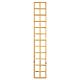 Trellis recht, lamel 1,3 x 2,5 cm grenen groen geïmpregneerd H180 x B30 cm, PEFC