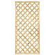Trellis met lijst, diagonale lamellen grenen groen geïmpregneerd H180 x B90 cm, PEFC