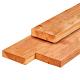 Red Class Wood ME vuren ligger 4,5 x 12,0 x 330 cm – gedroogd, geïmpregneerd en geschaafd, PEFC