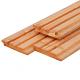 Red Class Wood ME vuren triple profiel plank 2,2 x 14 x 400 cm – gedroogd, geïmpregneerd en geschaaf