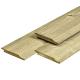 NE vuren halfhouts rabat 1,9 x 14,5 x 330 cm, gedroogd, groen geïmpregneerd, geschaafd, Neutraal
