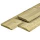 NE vuren overhangend rabat 1,9 x 14,5 x 420 cm, gedroogd, groen geïmpregneerd, geschaafd, PEFC