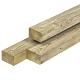 NE vuren regel 4,5 x 7,0 x 450 cm, vers, groen geïmpregneerd, geschaafd, 4 ronde hoeken, PEFC