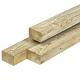 NE vuren regel 4,5 x 7,0 x 240 cm, vers, groen geïmpregneerd, geschaafd, 4 ronde hoeken, FSC
