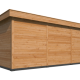 Overkapping met berging Oslo L type 8 douglas gedroogd potdekselplank blank