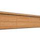Overkapping met berging Oslo XL, type 12 douglas gedroogd potdekselplank blank