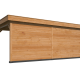 Overkapping Oslo XL, type 2 douglas gedroogd potdekselplank blank