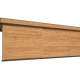 Overkapping met berging Oslo XL, type 7 douglas gedroogd potdekselplank blank