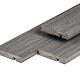PuraShield composiet eindplank  2,3 x 13,8 x 300 cm, dark grey, fijne houtnerf, clip systeem