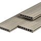 PuraShield composiet vlonderplank 2,3 x 13,8 x 300 cm, light grey, semi-massief, fijne houtnerf, cli
