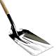 Talen Tools – Schop – Karlstad – Aluminium – Met slijtstrip – Essenhouten steel – 135 cm