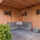 Cera3line 90x90x3cm Cesano Anthracite