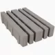 Grastegel 40x60x12 cm MP grijs lineaire vlak 6st/lg
