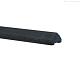 Betonnen Afdekkap voor Betonplaten met Motief 4,5 x 8,0 x 180 cm – Antraciet Gecoat
