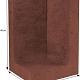 L-Element Hoek 30x30x40cm corten/bruin