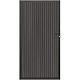 NewTechWood Co-extrusie composiet deur in aluminium frame, verticaal triple, 100 x 195 cm, Silver Gr
