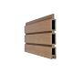 NewTechWood co-extrusie composiet Triple Rhombus schermplank, 2,1 x 16 x 180 cm, Teak/zwart.