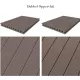 NewTechWood HKC co-extrusie dekdeel old world, holle kamerprofielen, 2,3 x 21 x 400 cm, Aged Wood.