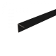 NewTechWood HKC hoekprofiel, 5,5 x 5,5 x 300 cm, Ebony zwart
