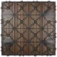 NewTechWood HKC kliktegel, 30 x 30 cm, Teak