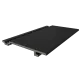 NewTechWood HKC wandbekleding vlak, 1,9 x 18,8 x 400 cm (wb 15,3 cm), Ebony burnt