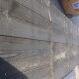 plank vuren ruw 25x275x500 zwart geimpregneerd