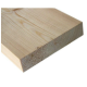 klamphout  28 x 80 mm per meter ruw hardhout