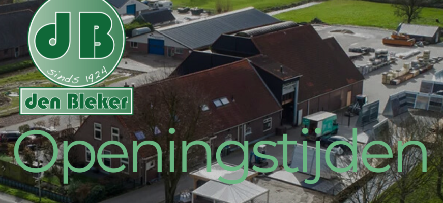 openingstijden    front