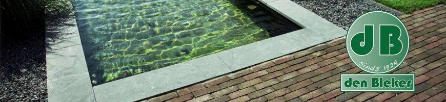 Vijver, zwembad en afwerkranden