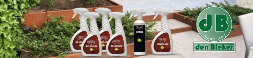 Cortenstaal onderhoudsmaterialen