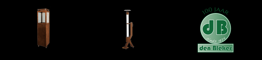 Cortenstaal terrasverwarmer