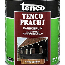 Tenco pracht carbobruin transparant zijdeglans bruin 1 l.