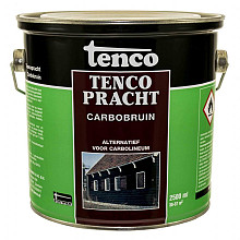 Tenco pracht carbobruin transparant zijdeglans bruin 2.5 l.