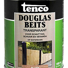 Tenco douglasbeits transparant zijdeglans blank 1 l.