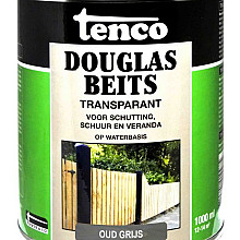 Tenco douglasbeits transparant zijdeglans oud grijs 1 l.