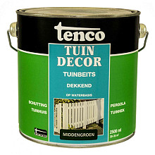 Tuindecor dekkend zijdeglans middengroen 2.5 l.