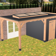 een voorbeeld van 3x5meter