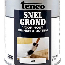 Tenco snelgrond dekkend mat wit 0.75 l.