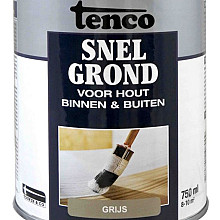 Tenco snelgrond dekkend mat grijs 0.75 l.