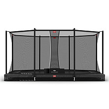 BERG Ultim Favorit InGround 410 Grey + Safety Net Comfort