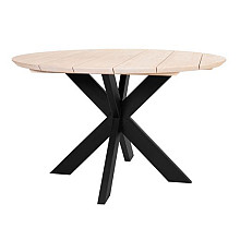 Ronde tafel Emer whitewash